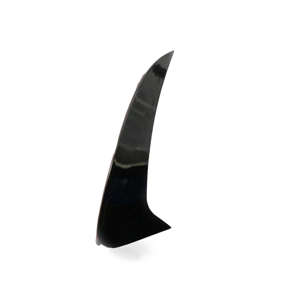 Rear Bumper Wolf Tooth Blade Gloss Black for Mercedes C-Class W205 15-18 Wagon - BD3