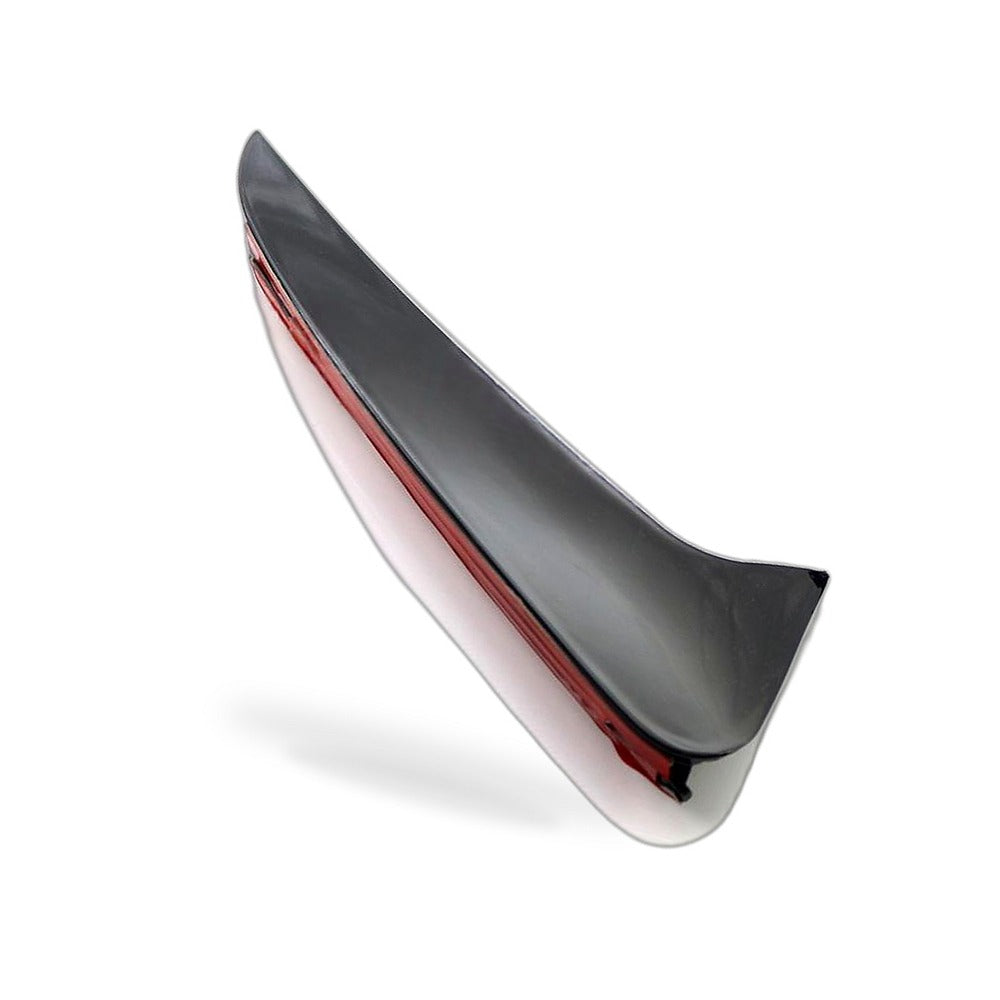 Mercedes C-Class W205 15-18 Front Bumper Wolf Tooth Blade Gloss Black - BD1