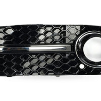 Fog Light Grille Suitable for Audi A4L B8 S4 2009-2012 Front Bumper Chrome Trim - XQ1