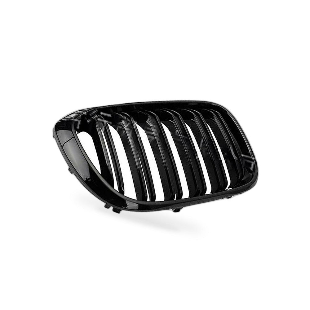Front Grille Suitable for BMW X3 X4 G01 G02 2018-2021 Single Line Matte Black - BD1
