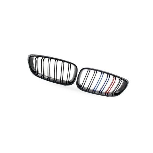 M-Style Gloss Black Tri-Color Grille Suitable for BMW 3 Series GT F34 2014-2016