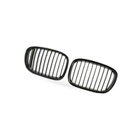 Modified Grille Front Face Suitable for BMW 5 Series E39 1996-1998 Matte Black - BD1