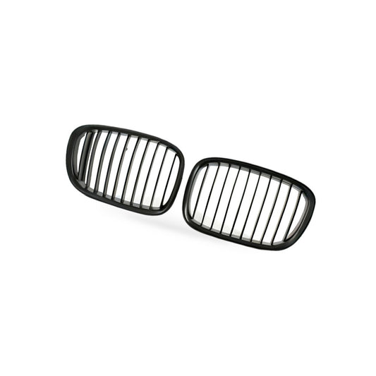 Modified Grille Front Face Suitable for BMW 5 Series E39 1996-1998 Matte Black
