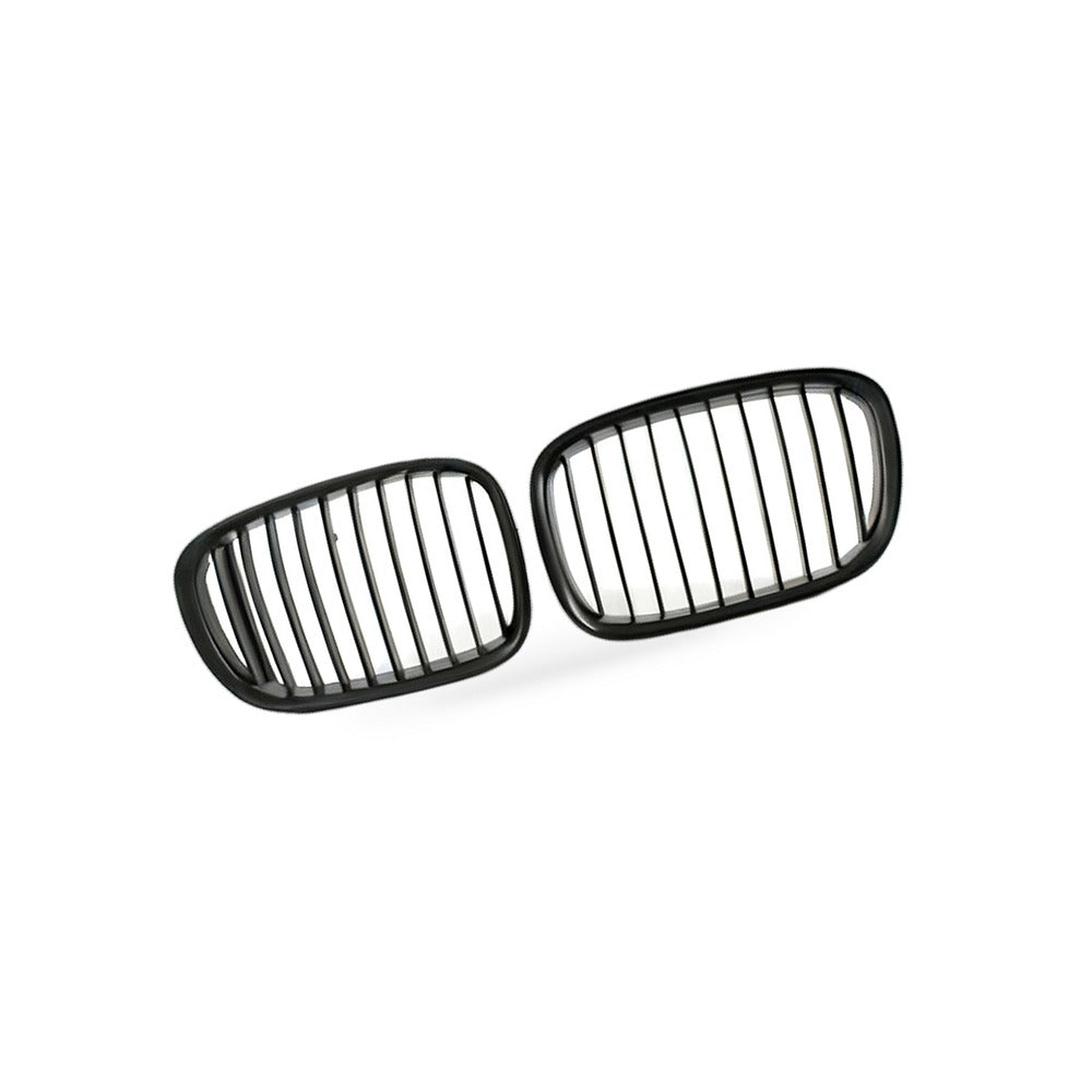 Modified Grille Front Face Suitable for BMW 5 Series E39 1996-1998 Matte Black - BD2