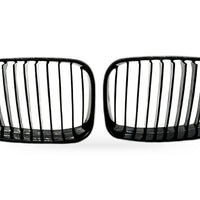 Black Glossy Grille Suitable for BMW 1 Series E81 E87 2008-2011 Front Bumper - XQ1