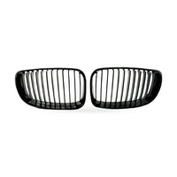 Black Glossy Grille Suitable for BMW 1 Series E81 E87 2008-2011 Front Bumper - ZT2