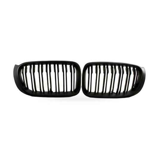Front Bumper Double Line Grille Suitable for BMW X3 X4 F25 F26 2014-2016 - ZT2