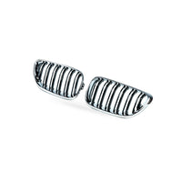 Grille Suitable for BMW 2 Series F22 F23 2014-2018 Chrome Frame Gloss Black - BD1