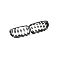 Carbon Gloss Black Double Line Grille Suitable for BMW 3 E90 E91 09-12 - BD2