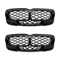 Carbon Gloss Black Double Line Grille Suitable for BMW 3 E90 E91 09-12 - ZT3