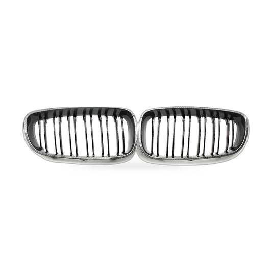 Carbon Gloss Black Dual Line Front Grille Suitable for BMW 3 GT F34 2014-2017 - ZT2