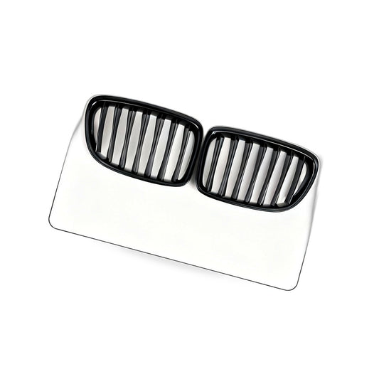 Front Grille Suitable for BMW X1 E84 2010-2015 Gloss Black Single Line
