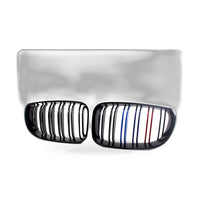Double Line M Style Grille Suitable for BMW 1 Series E81 E87 2008-2011 Gloss - ZT2