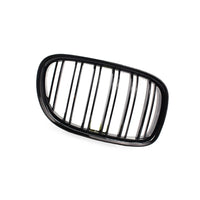 Gloss Black Double Line M Style Grille Suitable for BMW 7 Series F01 F02 - BD3