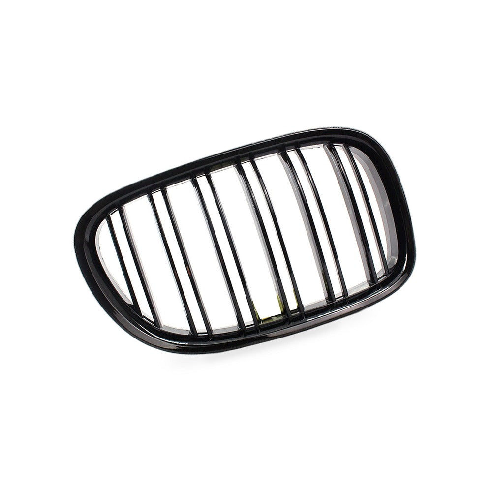 Gloss Black Double Line M Style Grille Suitable for BMW 7 Series F01 F02 - BD4
