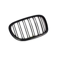 Gloss Black Double Line M Style Grille Suitable for BMW 7 Series F01 F02 - BD4