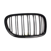 Gloss Black Double Line M Style Grille Suitable for BMW 7 Series F01 F02 - ZT3