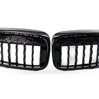 Meteor Semi-Plated Grille Suitable for BMW 5 Series G30 G38 2017-2019 - XQ1