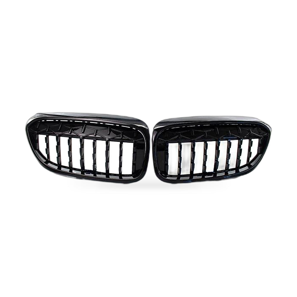 Meteor Semi-Plated Grille Suitable for BMW 5 Series G30 G38 2017-2019 - ZT2