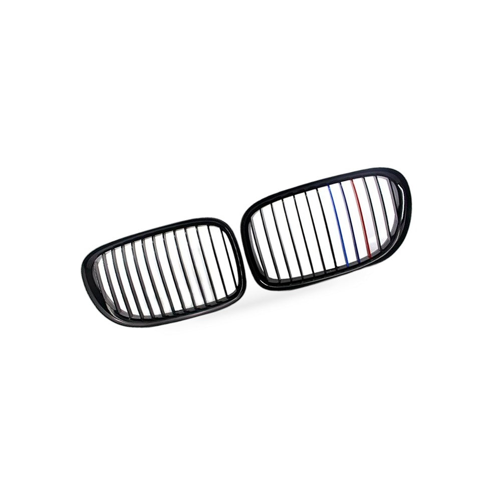Gloss Black M-Style Grille Front Face Suitable for BMW 7 Series F02 F01 - BD2