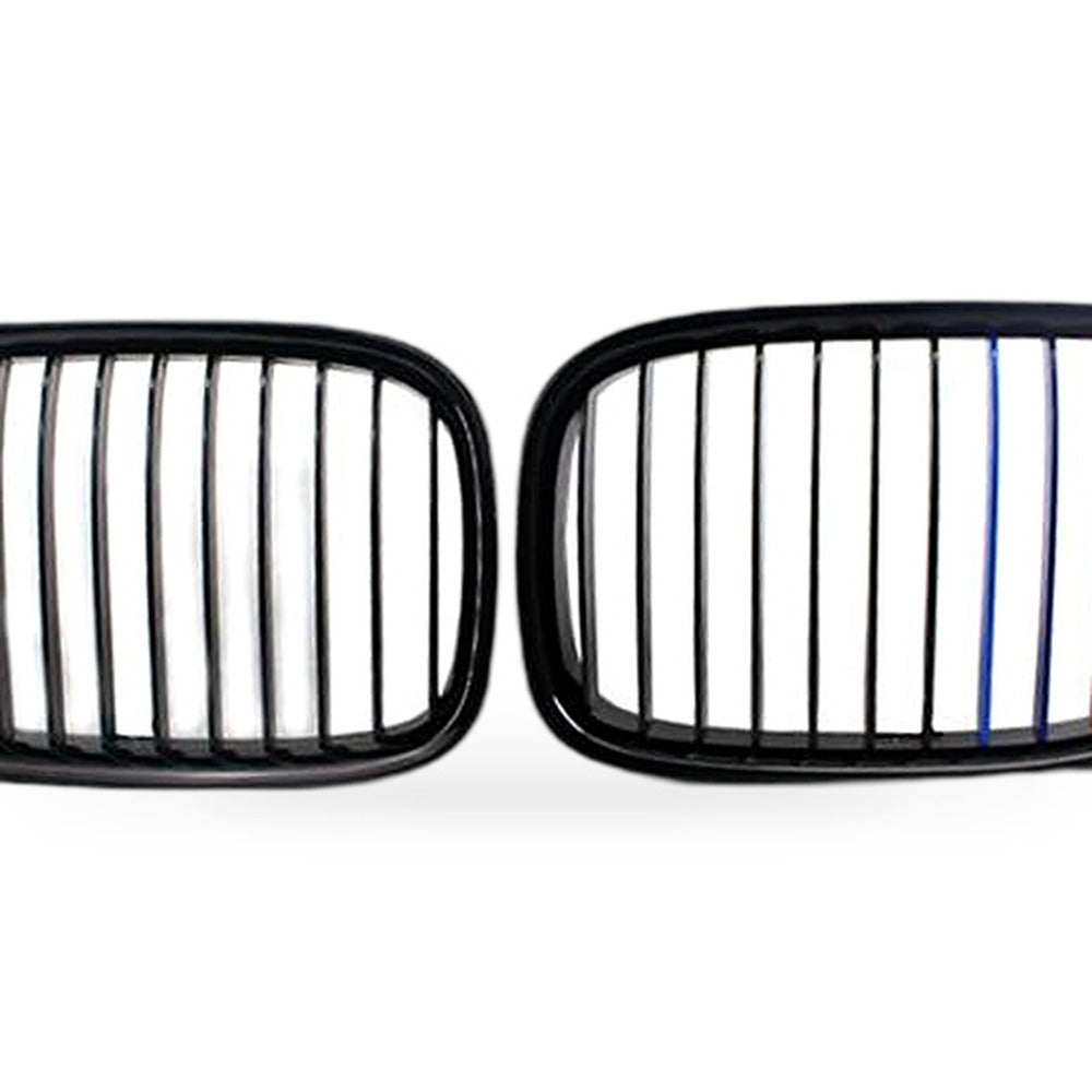 Gloss Black M-Style Grille Front Face Suitable for BMW 7 Series F02 F01 - XQ1