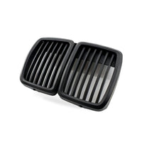 Modified Front Bumper Grille Suitable for BMW 3 Series E30 1982-1994 Matte Black - BD1