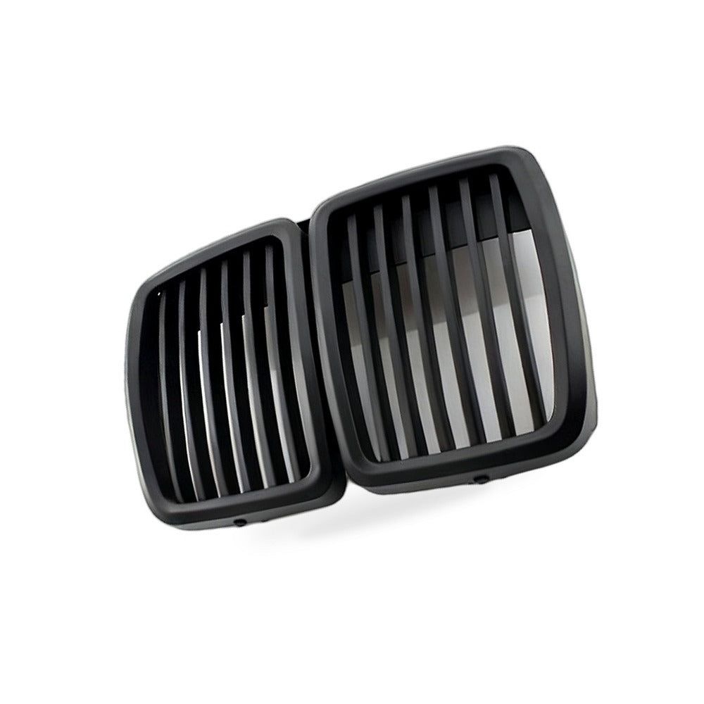 Modified Front Bumper Grille Suitable for BMW 3 Series E30 1982-1994 Matte Black - BD2