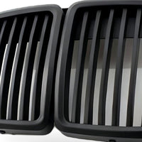 Modified Front Bumper Grille Suitable for BMW 3 Series E30 1982-1994 Matte Black - XQ1