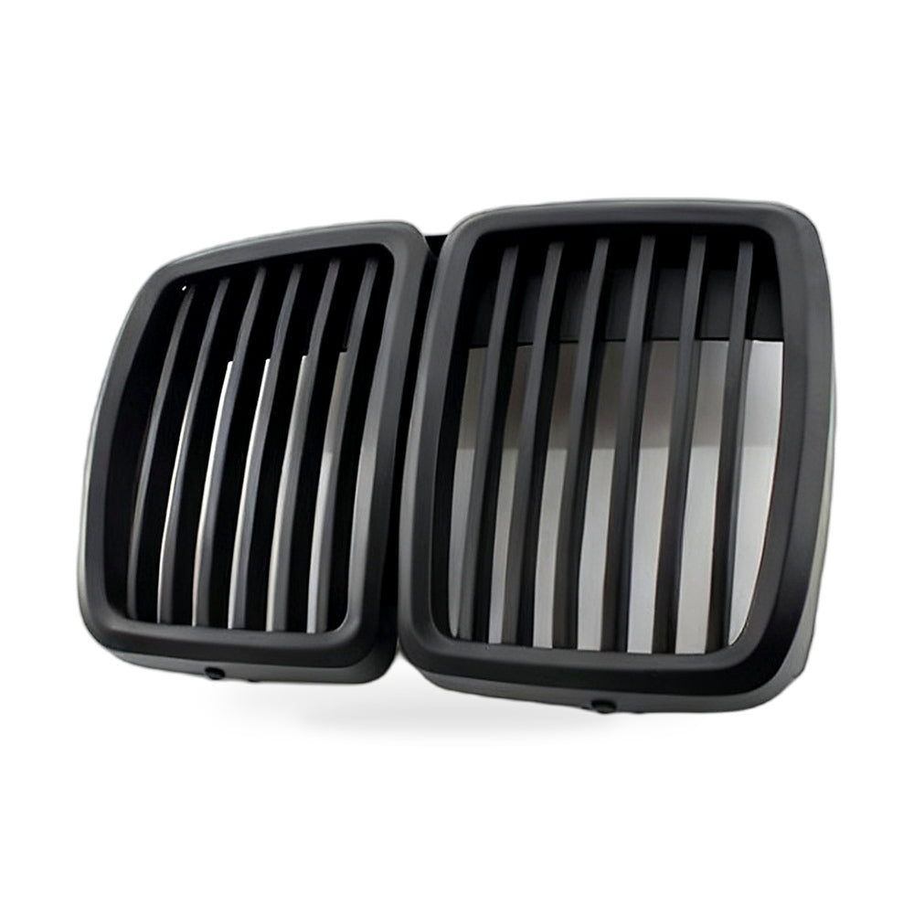 Modified Front Bumper Grille Suitable for BMW 3 Series E30 1982-1994 Matte Black - ZT2