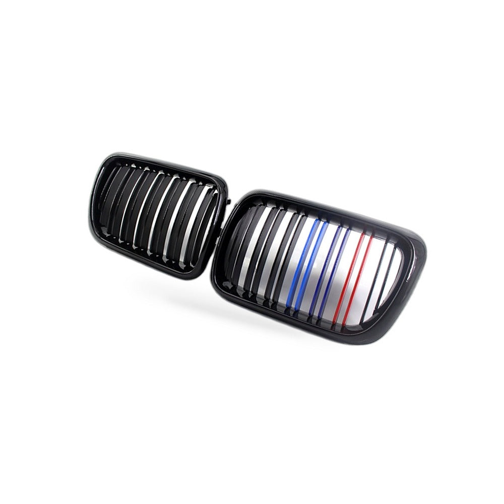 Black Tri-Color M-Style Front Grille for BMW 3 Series E36 1997-1999 - BD1