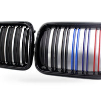 Black Tri-Color M-Style Front Grille for BMW 3 Series E36 1997-1999 - XQ1