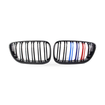 compare product Gloss Black M Style Double Slat Grille Suitable for BMW 2 Series F22 F23