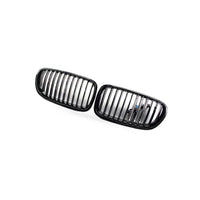 LED M Style Grille Gloss Black Suitable for BMW 5 Series F10 F18 2011-2016 - BD1