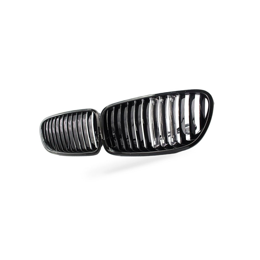 LED M Style Grille Gloss Black Suitable for BMW 5 Series F10 F18 2011-2016 - BD4