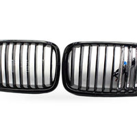 LED M Style Grille Gloss Black Suitable for BMW 5 Series F10 F18 2011-2016 - XQ1