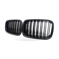 Front Bumper Grille Suitable for BMW 3 Series E36 1992-1996 Dual Line Gloss - ZT2