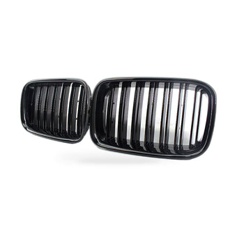 compare product Front Bumper Grille Suitable for BMW 3 Series E36 1992-1996 Dual Line Gloss