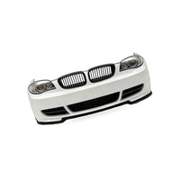 1 Series BMW E81 E87 08-11 Carbon Fiber Dual Line Front Grille Mesh - BD4