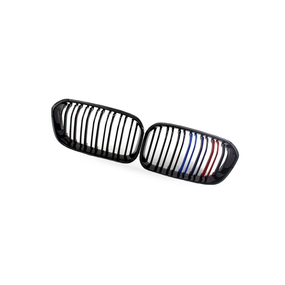 Dual Line M Style Gloss Black Grille Suitable for BMW 1 Series F20 F21 2015-2017 - BD1