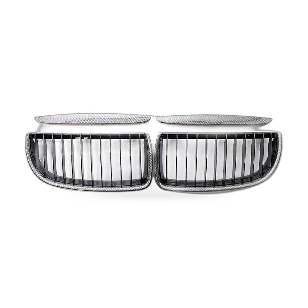Front Grille Suitable for BMW 3 Series E90 E91 06-08 Gloss Black Carbon GZ.A E90 - ZT2