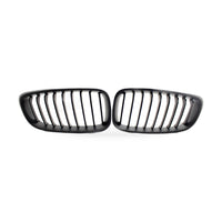 Front Grille Suitable for BMW 3 Series GT F34 14-16 Matte Black Mesh - ZT2