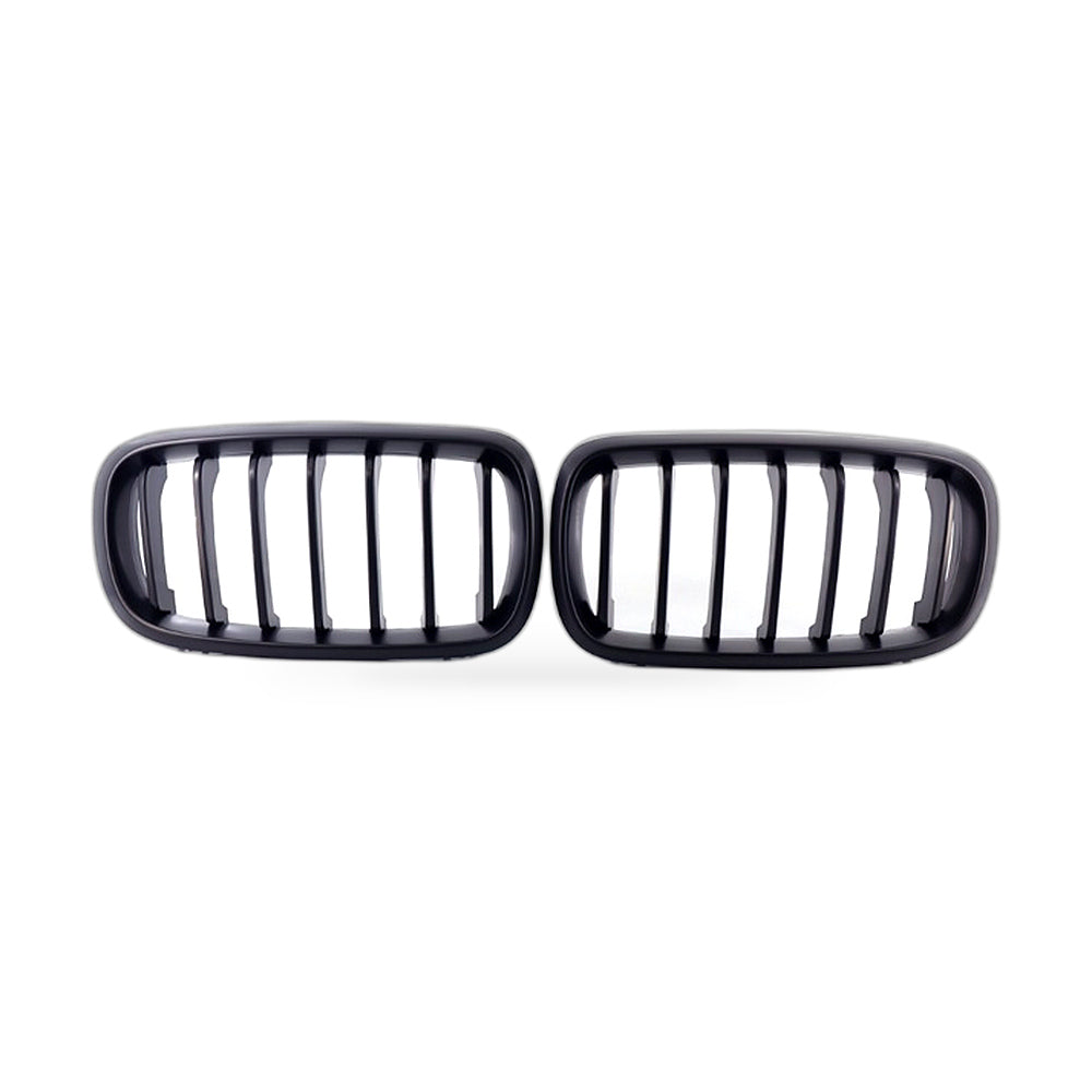 Suitable for BMW X5 F15 X6 F16 2014-2017 Matte Black Single Line Front Bumper - ZT2