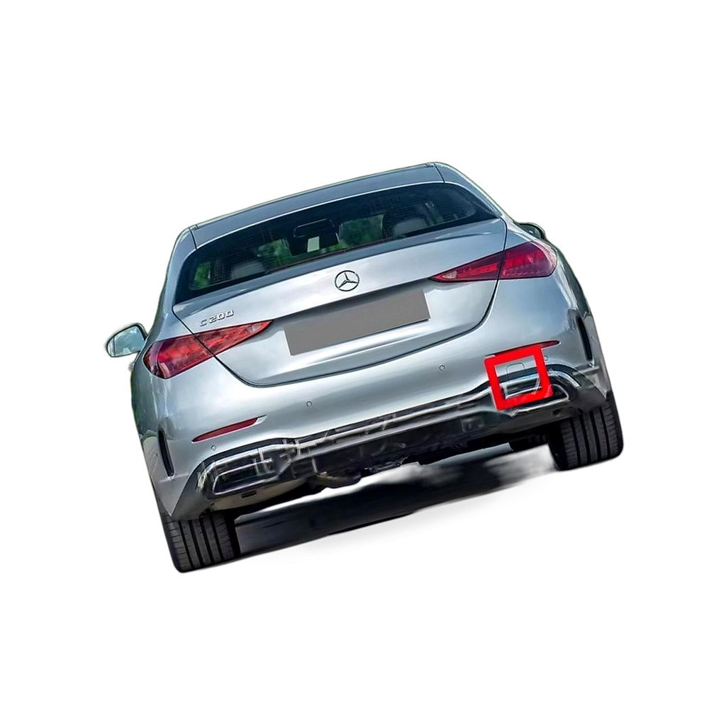 Rear Bumper Tow Hook Cover Suitable for Mercedes-Benz C-Class W206 2021-2024 - BD2