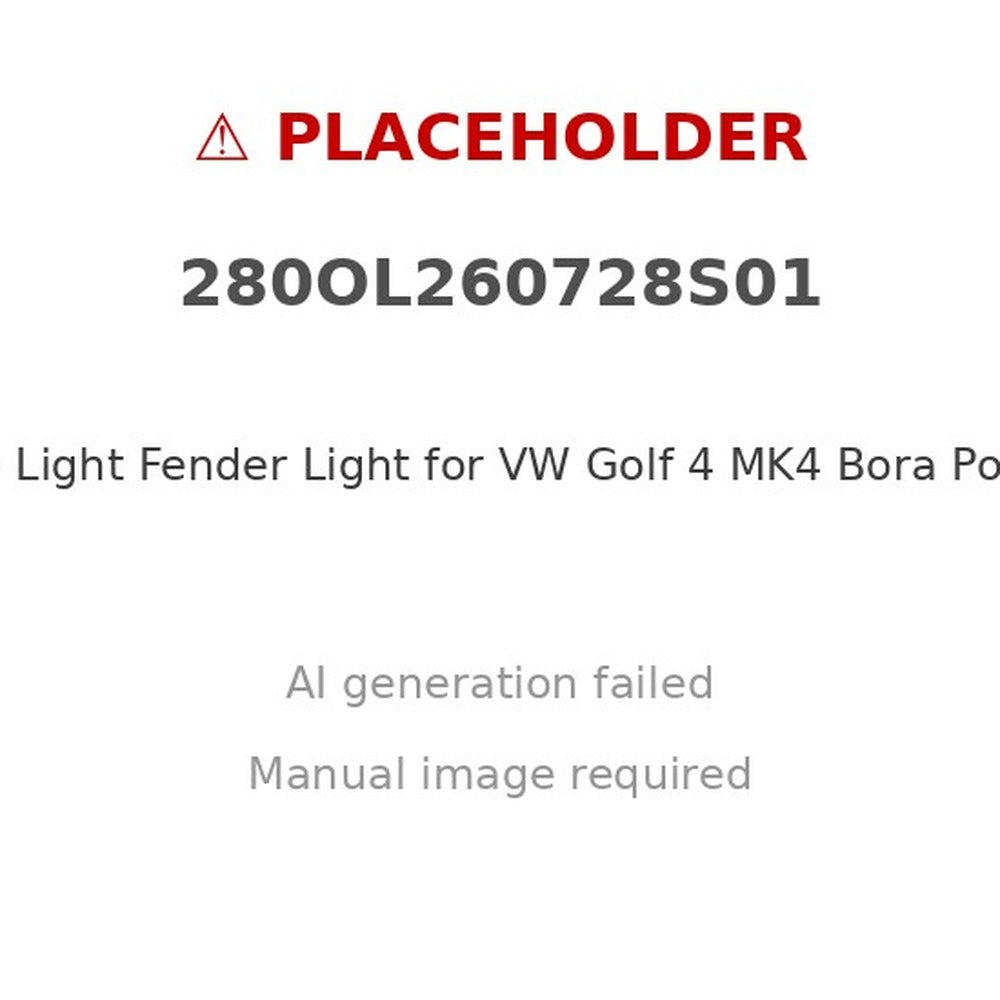 LED Side Light Fender Light Suitable for VW Golf 4 MK4 Bora Polo Passat B5 - XQ1