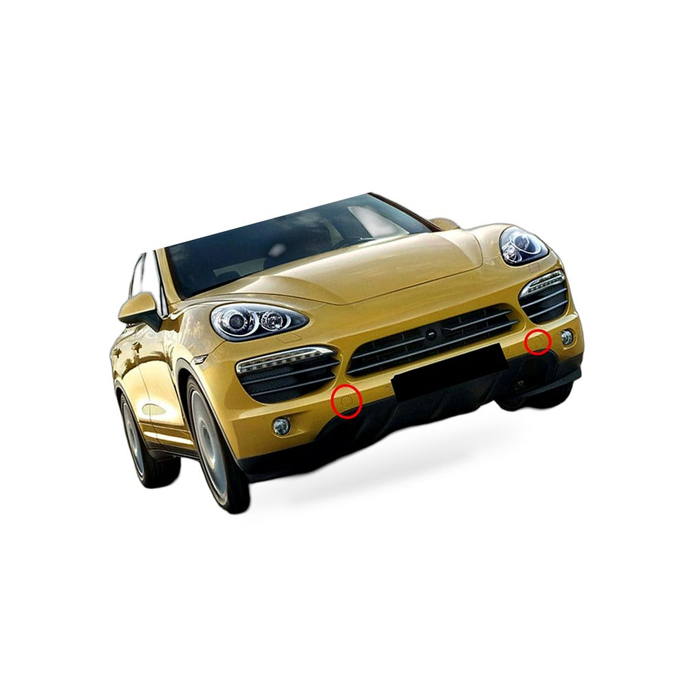 Front Bumper Tow Hook Cover Suitable for Porsche Cayenne 2011-2014 95850515500 - BD2