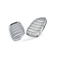 Front Grille Suitable for BMW 7 Series F01 F02 2009-2015 Chrome Double Line - BD4