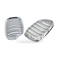 Front Grille Suitable for BMW 7 Series F01 F02 2009-2015 Chrome Double Line - ZT3