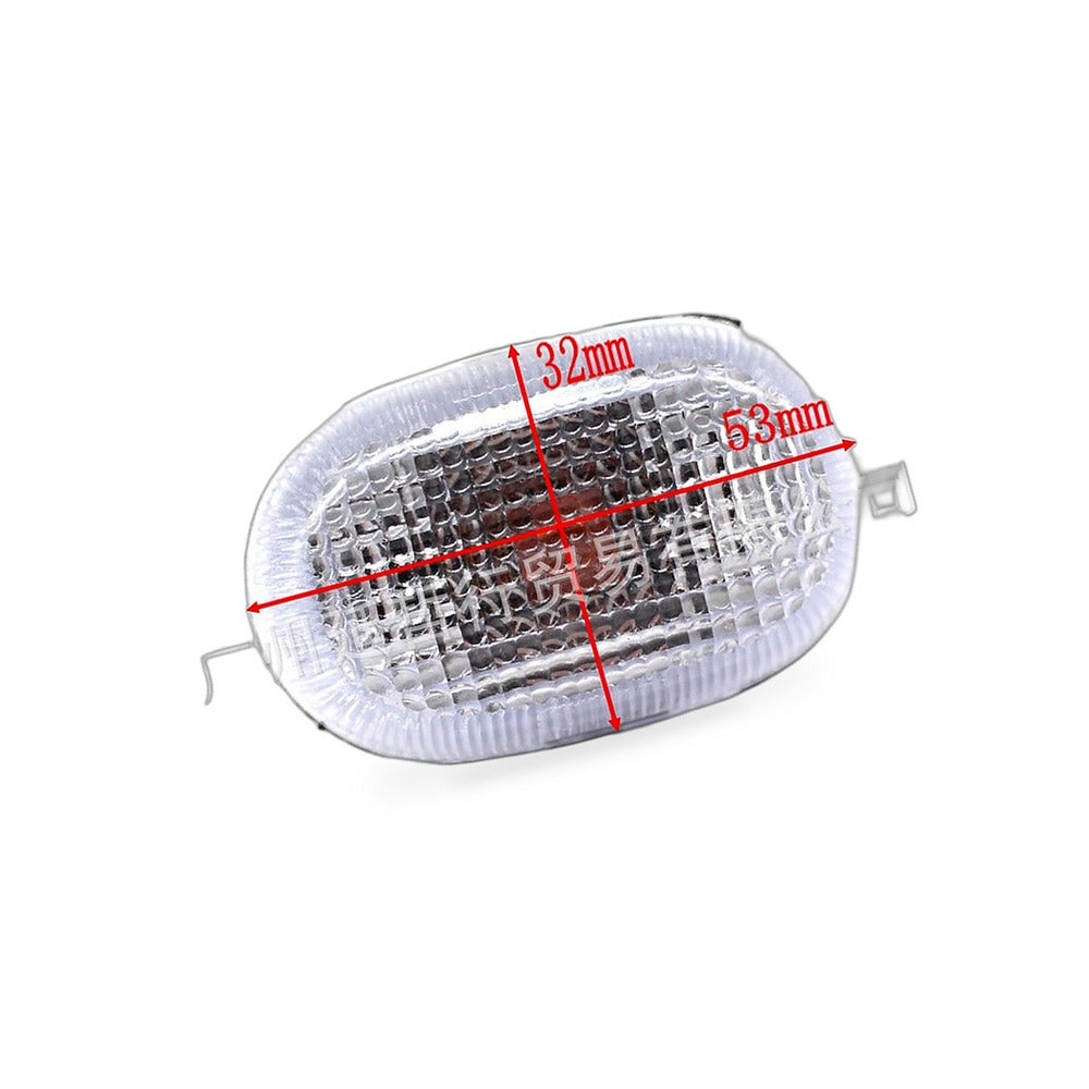 Front Fender Side Turn Signal Bulb Socket Edge Light Assembly Suitable for - BD2