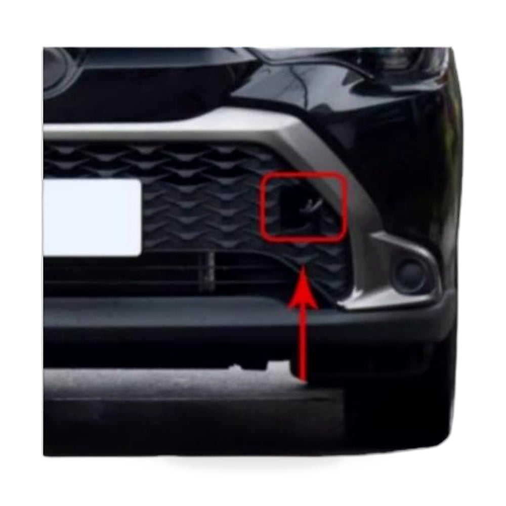 Front Bumper Tow Hook Cover Trim Suitable for Toyota Frontlander 2022-2024 - ZT3