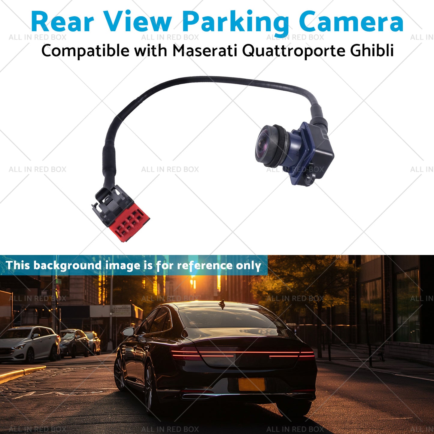 Rear View Parking Camera Suitable for Ghibli 14-16 Maserati Quattroporte 13-16